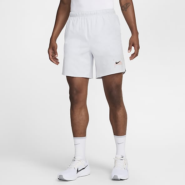 Nike white sweat shorts deals